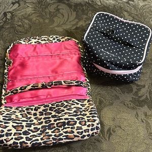 Two Jewelry Travel Bags